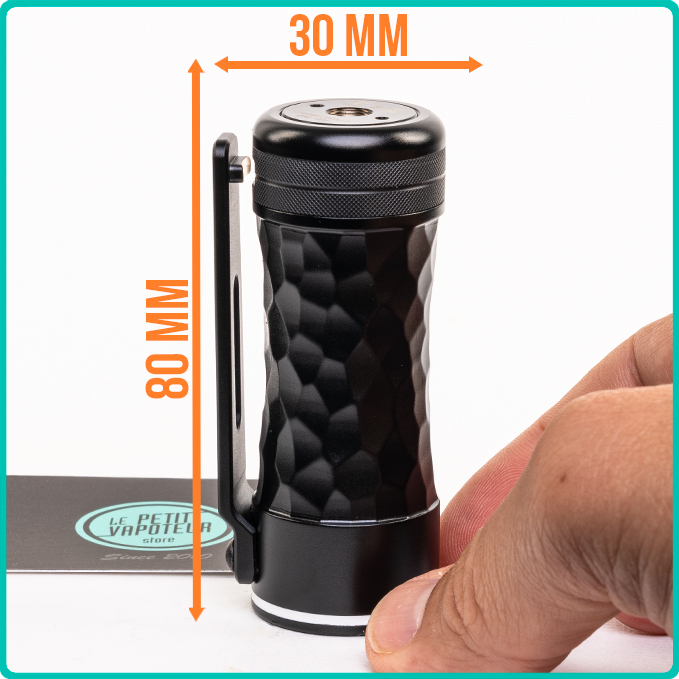 Dimensions Mod Meca Bonza Pro Aluminium New Colors Thunder Cloud x Vaping Bogan